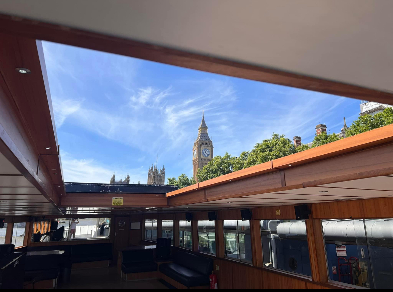 Thames River Tours aboard the Sapphire of London